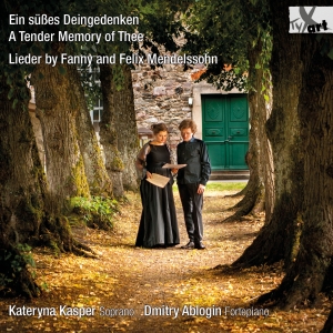 Kateryna Kasper Dmitry Ablogin - A Tender Memory Of Thee - Lieder By i gruppen VI TIPSER / Julegavetips CD hos Bengans Skivbutik AB (5557682)