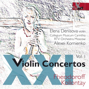 Elena Denisova - Fheodoroff/Kollontay - Violin Conce i gruppen VI TIPSER / Julegavetips CD hos Bengans Skivbutik AB (5557774)