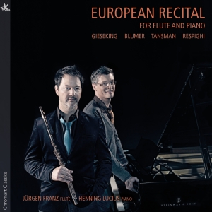 Jürgen Franz Henning Lucius - European Recital For Flute And Pian i gruppen CD / Klassisk hos Bengans Skivbutik AB (5557788)