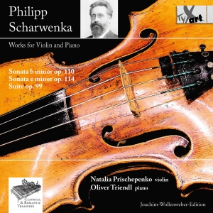 Natalia Prischepenko Oliver Triend - Philipp Scharwenka: Works For Violi i gruppen VI TIPSER / Julegavetips CD hos Bengans Skivbutik AB (5557795)