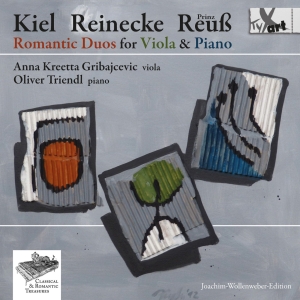 A. K. Gribajcevic Oliver Triendl - Sonatas For Viola And Piano i gruppen VI TIPSER / Julegavetips CD hos Bengans Skivbutik AB (5557801)