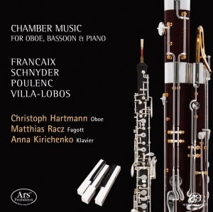 Jean Françaix Daniel Schnyder Fra - Chamber Music For Oboe, Bassoon & P i gruppen Musikk / SACD / Klassisk hos Bengans Skivbutik AB (5558124)