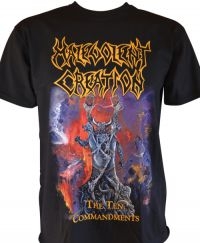 Malevolent Creation - T/S Ten Commandments (S) i gruppen MERCHANDISE / T-shirt / Metal hos Bengans Skivbutik AB (5558309)