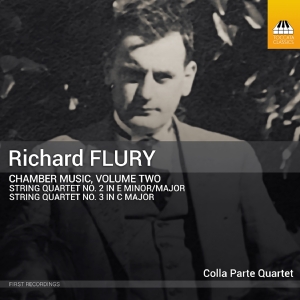 Colla Parte Quartet - Richard Flury: Chamber Music, Vol. i gruppen VI TIPSER / Fredagsutgivelser / Fredag den 20:e september 2024 hos Bengans Skivbutik AB (5558443)