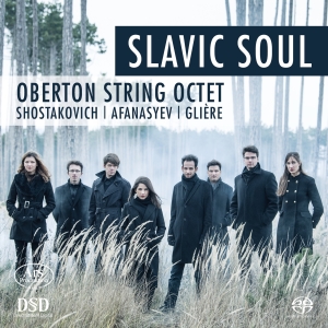 Schostakowitsch/Afanasyev/Glière - Slavic Soul - Works For String Octe i gruppen Musikk / SACD / Klassisk hos Bengans Skivbutik AB (5558737)