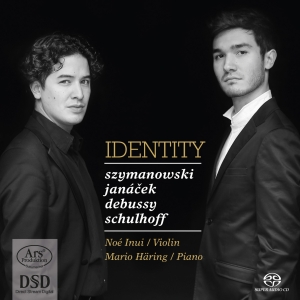 Debussy/Janacek/Schulhoff/Szymanows - Identity - Works By Violin & Piano i gruppen Musikk / SACD / Klassisk hos Bengans Skivbutik AB (5559869)