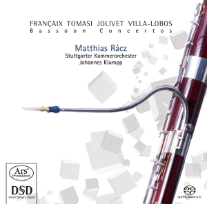 J. Francaix/H. Tomasi/A. Jolivet/H. - Bassoon Concertos - Works By Franca i gruppen Musikk / SACD / Klassisk hos Bengans Skivbutik AB (5559871)