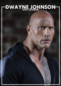 Dwayne Johnson - 2025 Calendar i gruppen VI TIPSER / Fredagsutgivelser / Fredag den 16:e augusti hos Bengans Skivbutik AB (5560280)