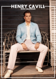 Henry Cavill - 2025 Calendar i gruppen VI TIPSER / Fredagsutgivelser / Fredag den 16:e augusti hos Bengans Skivbutik AB (5560288)