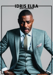 Idris Elba - 2025 Calendar i gruppen VI TIPSER / Fredagsutgivelser / Fredag den 16:e augusti hos Bengans Skivbutik AB (5560290)