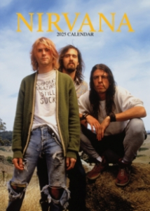 Nirvana - 2025 Calendar i gruppen VI TIPSER / Fredagsutgivelser / Fredag den 16:e augusti hos Bengans Skivbutik AB (5560306)