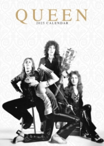 Queen - 2025 Calendar i gruppen VI TIPSER / Fredagsutgivelser / Fredag den 16:e augusti hos Bengans Skivbutik AB (5560311)