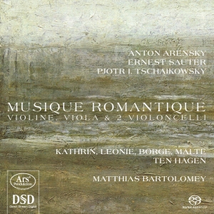 Arensky/Sauter/Tschaikowsky - Musique Romantique For Violin, Viol i gruppen Musikk / SACD / Klassisk hos Bengans Skivbutik AB (5560499)