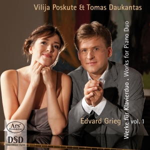 Grieg Edvard - Edvard Grieg - Works For Piano Duo i gruppen Musikk / SACD / Klassisk hos Bengans Skivbutik AB (5560519)