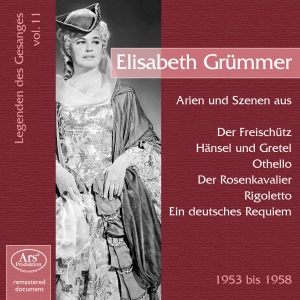 Various - Vocal Recital Elisabeth Grümmer i gruppen VI TIPSER / Julegavetips CD hos Bengans Skivbutik AB (5560705)