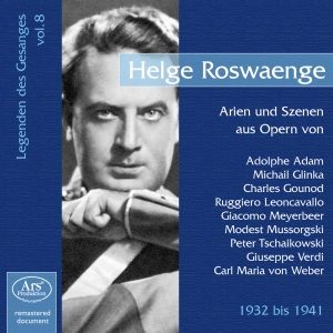 Adam/Glinka/Gounod/Leoncavallo/Meye - Vocal Recital Helge Roswaenge i gruppen VI TIPSER / Julegavetips CD hos Bengans Skivbutik AB (5560707)