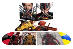 Various Artists - Deadpool & Wolverine (Red/Black And i gruppen VINYL / Film-Musikkkal hos Bengans Skivbutik AB (5560928)