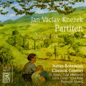 Knezek Jan Václav - Jan Václav Knezek - Three Partitas i gruppen CD / Klassisk hos Bengans Skivbutik AB (5561514)