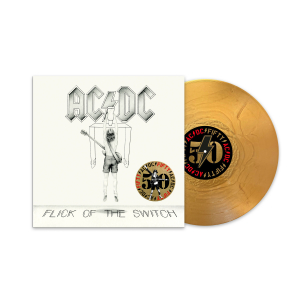 Ac/Dc - Flick Of The Switch (Ltd Gold Metallic) i gruppen VI TIPSER / Fredagsutgivelser / Fredag den 27:e september 2024 hos Bengans Skivbutik AB (5561635)