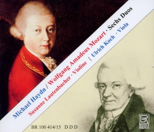 Haydn M./Mozart - Haydn/Mozart - Duos For Violin & Al i gruppen CD / Klassisk hos Bengans Skivbutik AB (5562166)