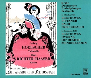 Beethoven/Pfitzner/Bach J..S./Fres - Ludwig Hoelscher Edition Vol. 8 i gruppen CD hos Bengans Skivbutik AB (5562167)