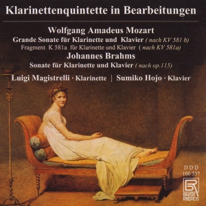 Mozart/Brahms - Mozart/Brahms - Clarinet Quintets A i gruppen CD / Klassisk hos Bengans Skivbutik AB (5562278)