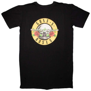 Guns N Roses - Classic Logo Lady Bl T-Shirt i gruppen MERCHANDISE / T-shirt / Nyheter / Metal hos Bengans Skivbutik AB (5562464r)