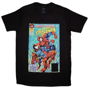 Marvel - War Of Spider-Men Cover Uni Bl T-Shirt i gruppen MERCHANDISE / T-shirt / Film-Musikkkal hos Bengans Skivbutik AB (5562486r)