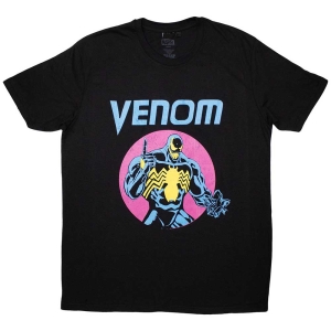 Marvel - Venom Purple Circle Uni Bl T-Shirt i gruppen MERCHANDISE / T-shirt / Film-Musikkkal hos Bengans Skivbutik AB (5562487r)