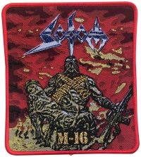 Sodom - Patch M-16 Red Border (12,4 X  11 C i gruppen VI TIPSER / Fredagsutgivelser / Fredag den 30:e augusti 2024 hos Bengans Skivbutik AB (5562697)