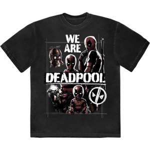 Marvel - Deadpool We Are Deadpool Bl T-Shirt i gruppen MERCHANDISE / T-shirt / Film-Musikkkal hos Bengans Skivbutik AB (5562858r)