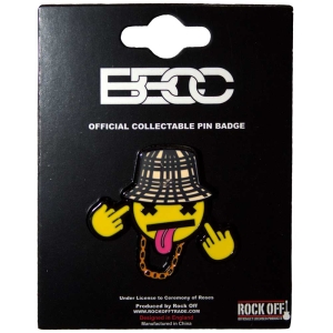 Bbcc - Disrespectful Emoji Pin Badge i gruppen MERCHANDISE / Merch / Annet hos Bengans Skivbutik AB (5562870)