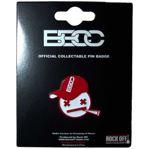 Bbcc - Red Emoji Pin Badge i gruppen MERCHANDISE / Merch / Annet hos Bengans Skivbutik AB (5562872)