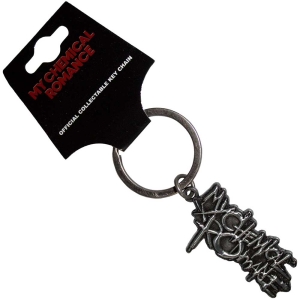 My Chemical Romance - The Black Parade Logo Keychain i gruppen MERCHANDISE / Merch / Pop-Rock hos Bengans Skivbutik AB (5562886)