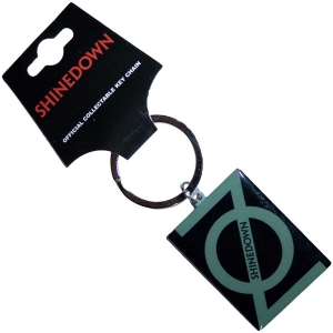 Shinedown - Planet Zero Logo Keychain i gruppen MERCHANDISE / Merch / Metal hos Bengans Skivbutik AB (5562903)