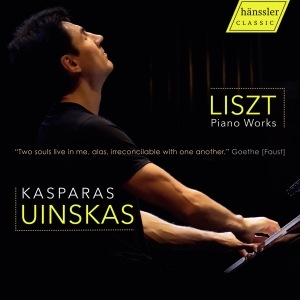 Kasparas Uinskas - Liszt: Piano Works i gruppen VI TIPSER / Fredagsutgivelser / Fredag den 4:e oktober 2024 hos Bengans Skivbutik AB (5562958)