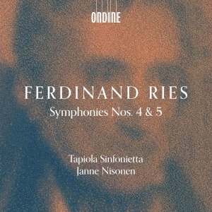 Tapiola Sinfonietta Janne Nisonen - Ries: Symphonies Nos. 4 & 5 i gruppen VI TIPSER / Fredagsutgivelser / Fredag den 4:e oktober 2024 hos Bengans Skivbutik AB (5562966)