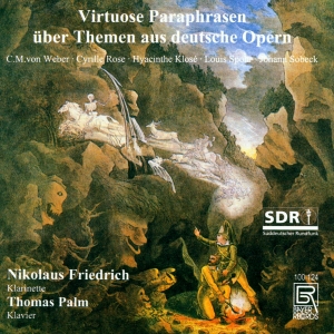 Carl Maria Von Weber Cyrille Rose - Virtuoso Paraphrases Of German Oper i gruppen VI TIPSER / Julegavetips CD hos Bengans Skivbutik AB (5562992)