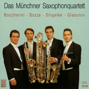 Luigi Boccherini Eugène Bozza Jea - The Munich Saxophone Quartet Plays i gruppen VI TIPSER / Julegavetips CD hos Bengans Skivbutik AB (5563024)