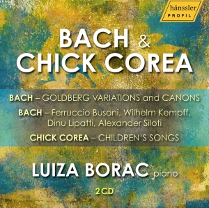 Luiza Borac - Bach & Chick Corea i gruppen VI TIPSER / Fredagsutgivelser / Fredag den 4:e oktober 2024 hos Bengans Skivbutik AB (5563055)