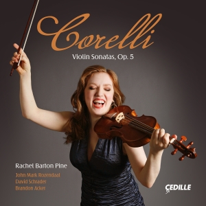 Rachel Barton Pine - Corelli: Violin Sonatas, Op. 5 i gruppen VI TIPSER / Fredagsutgivelser / Fredag den 4:e oktober 2024 hos Bengans Skivbutik AB (5563060)