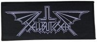 Hellbutcher - Patch Logo Stripe  (7,6 X  18,3 Cm) i gruppen VI TIPSER / Fredagsutgivelser / Fredag den 6:e september 2024 hos Bengans Skivbutik AB (5563131)