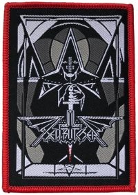 Hellbutcher - Patch Bloody Sword  (10,1 X  9 Cm) i gruppen VI TIPSER / Fredagsutgivelser / Fredag den 6:e september 2024 hos Bengans Skivbutik AB (5563133)