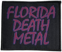 Florida Death Metal - Patch Florida Death Metal  (8,5 X i gruppen VI TIPSER / Fredagsutgivelser / Fredag den 6:e september 2024 hos Bengans Skivbutik AB (5563250)