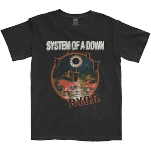 System Of A Down - Byob Classic Uni Bl T-Shirt i gruppen MERCHANDISE / T-shirt / Metal hos Bengans Skivbutik AB (5563425r)