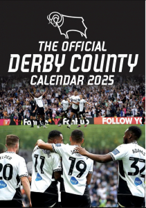 Derby County Fc  - 2025 A3 Calendar i gruppen VI TIPSER / Fredagsutgivelser / Fredag 1 november 2024 hos Bengans Skivbutik AB (5563796)