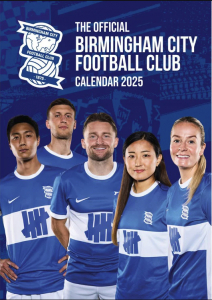 Birmingham City Fc  - 2025 A3 Calendar i gruppen MERCHANDISE / Merch / Nyheter / Sport hos Bengans Skivbutik AB (5563800)