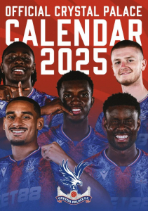 Crystal Palace Fc - 2025 A3 Calendar i gruppen MERCHANDISE / Merch / Nyheter / Sport hos Bengans Skivbutik AB (5563806)