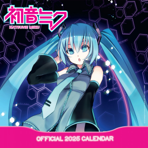 Hatsune Miku  - 2025 Square Calendar i gruppen MERCHANDISE / Merch / Film-Musikkkal hos Bengans Skivbutik AB (5563852)