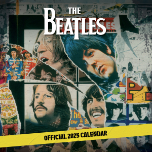 The Beatles  - 2025 Square Calendar i gruppen MERCHANDISE / Merch / Pop-Rock hos Bengans Skivbutik AB (5563857)